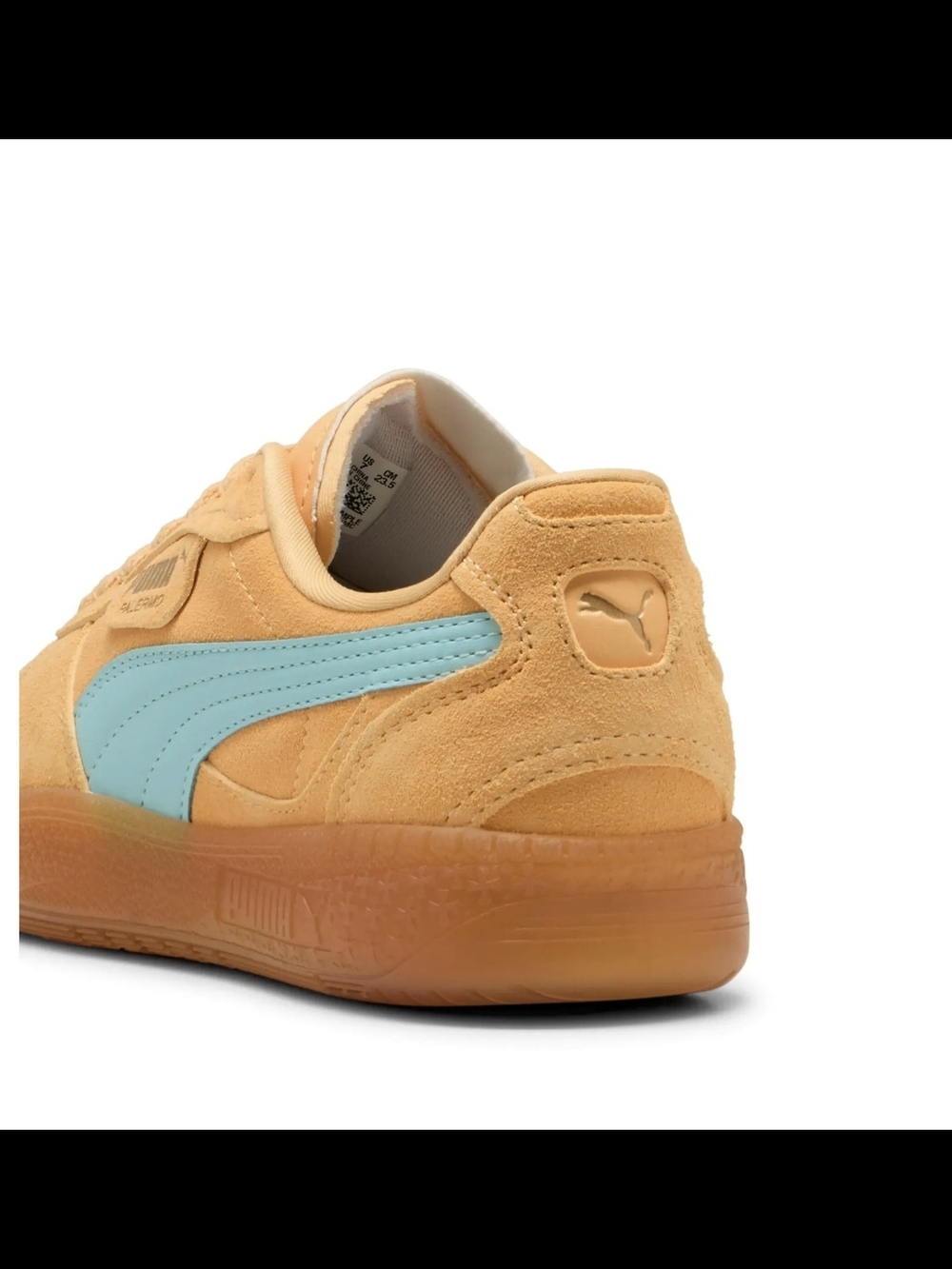 NEW PUMA 7  Palermo Moda Xtra Gum Lace Up Womens Orange Sneakers Casual 40032306 - Picture 5 of 13